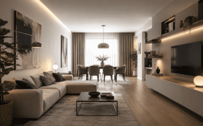 Idee arredo soggiorno rettangolare: come organizzare gli spazi con equilibrio e stile